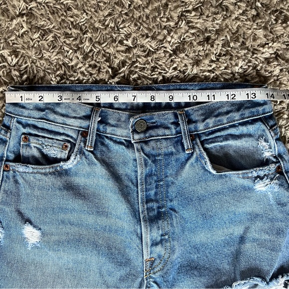 GRLFRND Helena High Rise Distressed Straight Jeans Size 26 - Picture 9 of 10